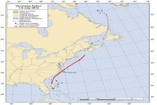 Hurricane Arthur Track