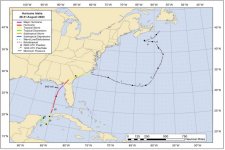 Hurricane Idalia Track